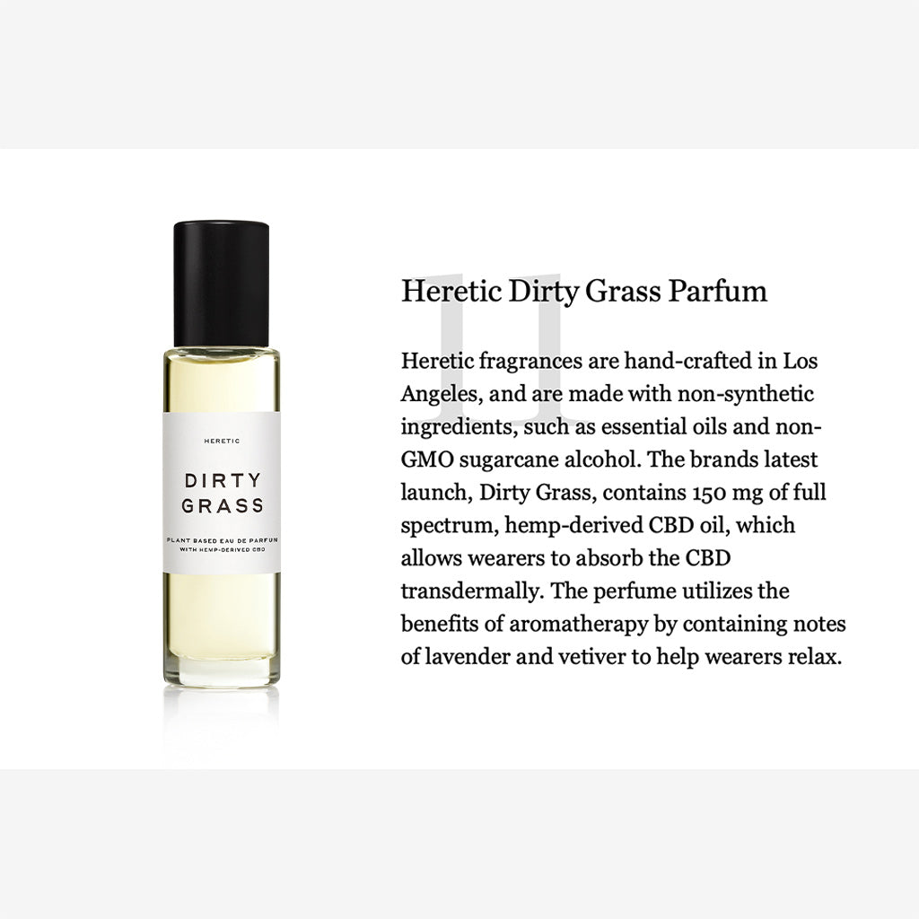 Sunday Riley features Dirty Grass – HERETIC PARFUM