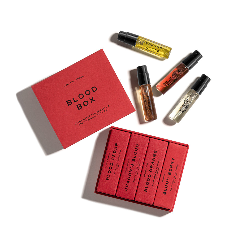 Blood Box 4 piece perfume Sample Set