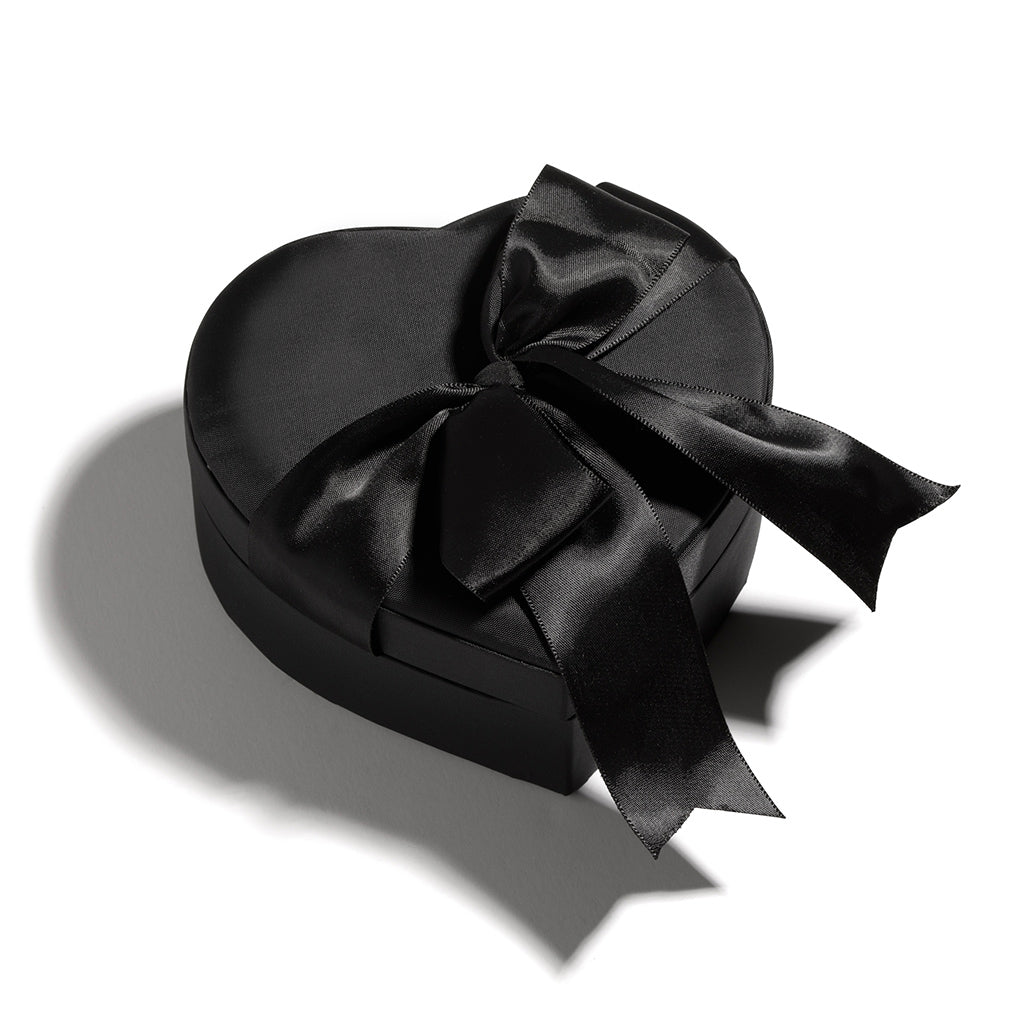 Heart Shaped box with ribbon