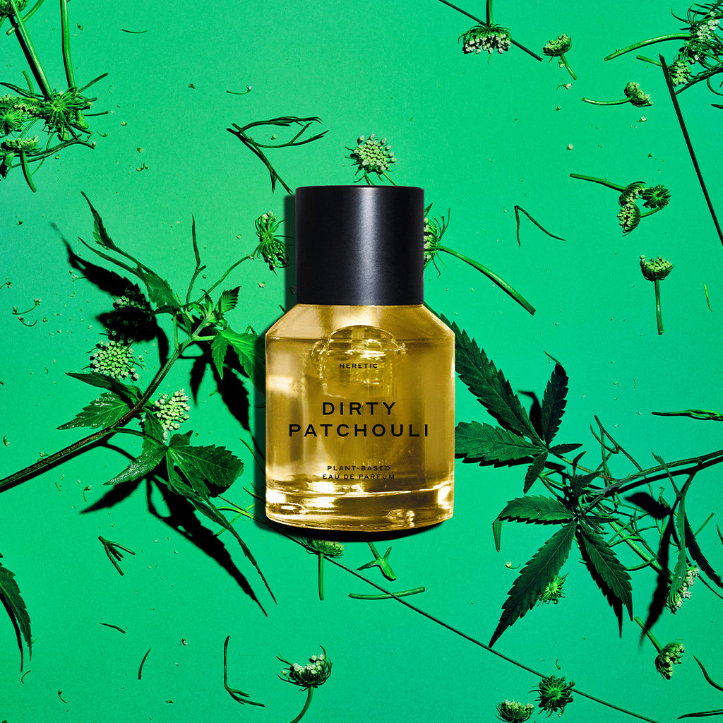 Dirty Patchouli 50ml with pieces of leaves