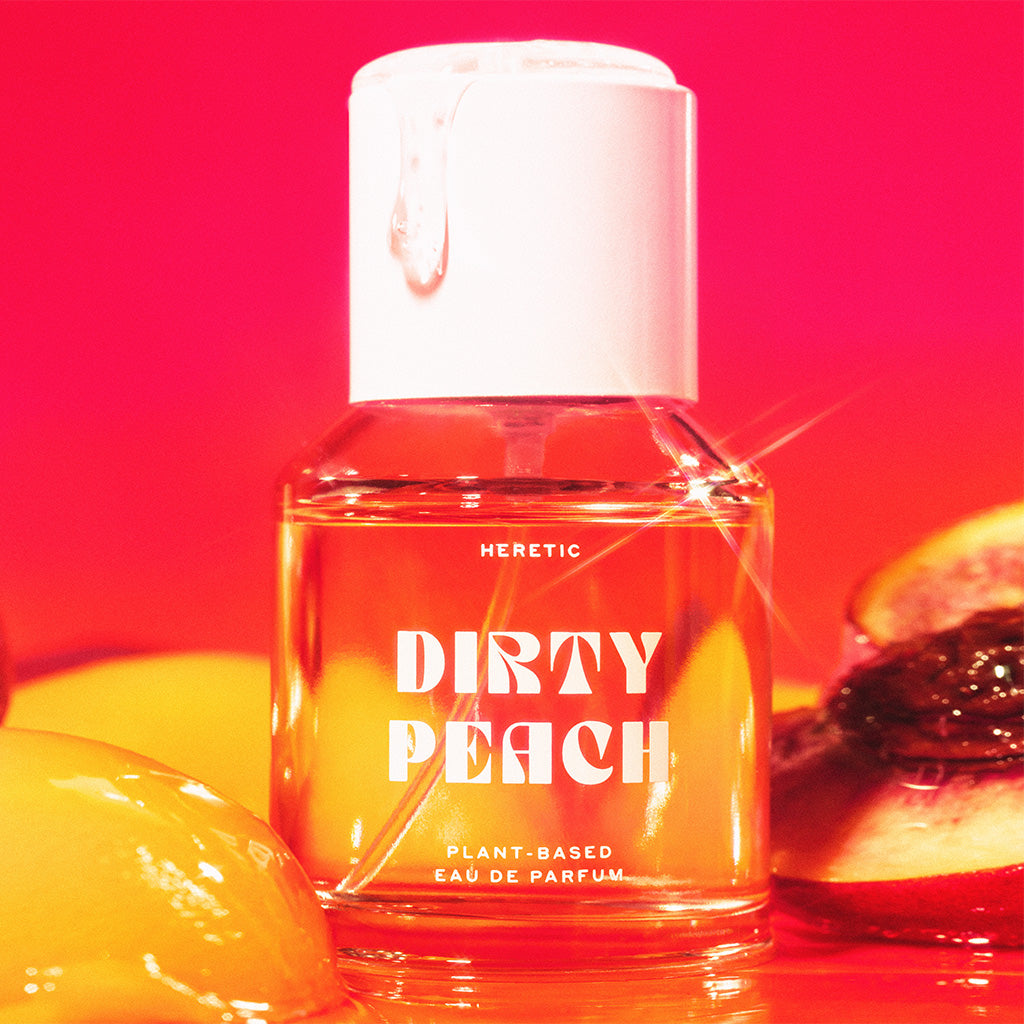 Dirty Peach fragrance with fruit