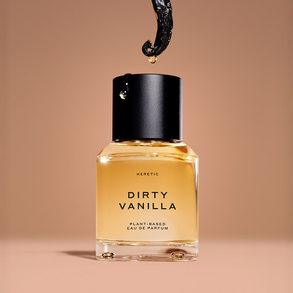 Dirty Vanilla 50ml perfume with vanilla bean dripping