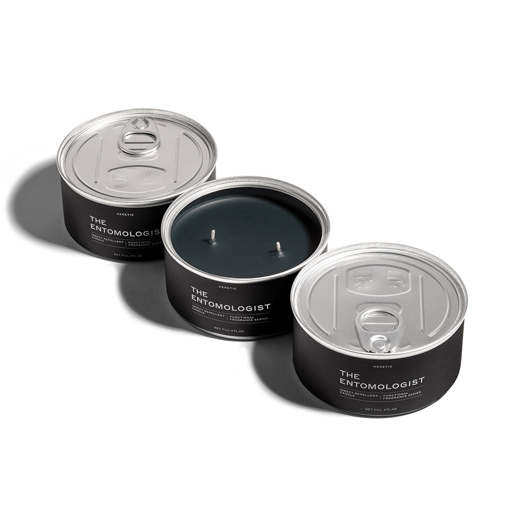 The Entomologist Insect Repelling Travel Candle Set Heretic