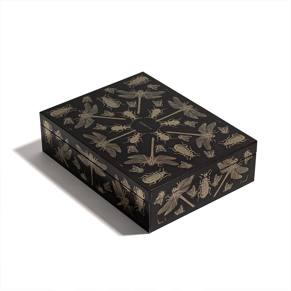 Entomologist Box gold foil