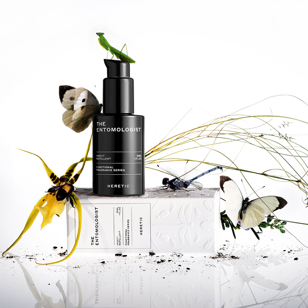 Entomologist Serum with insects