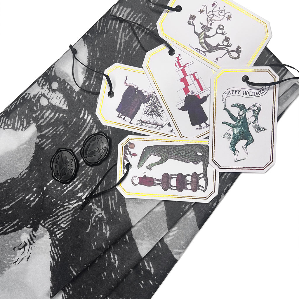 HERETIC X GOREY GIFT WRAP SET