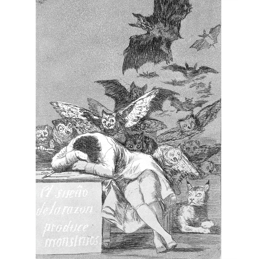 Goya Illustration for Monster Spray