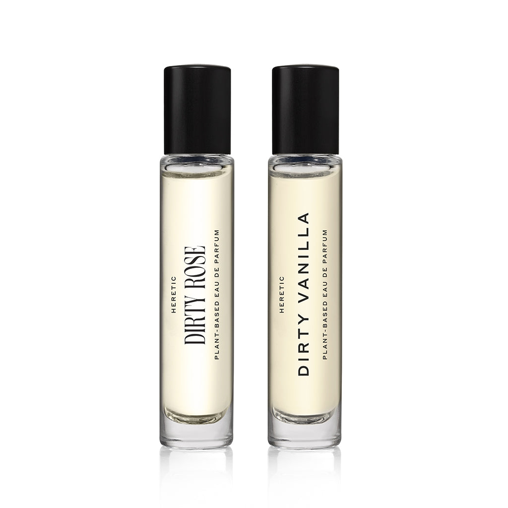DIRTY ROSE + DIRTY VANILLA | Save 20% on 15ml Duos – HERETIC PARFUM
