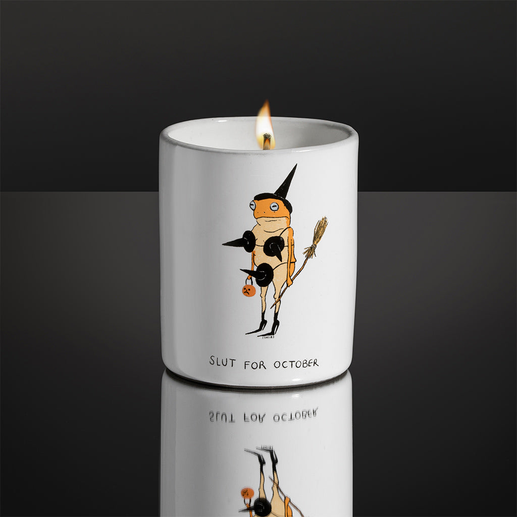 Slut for October Fall Candle