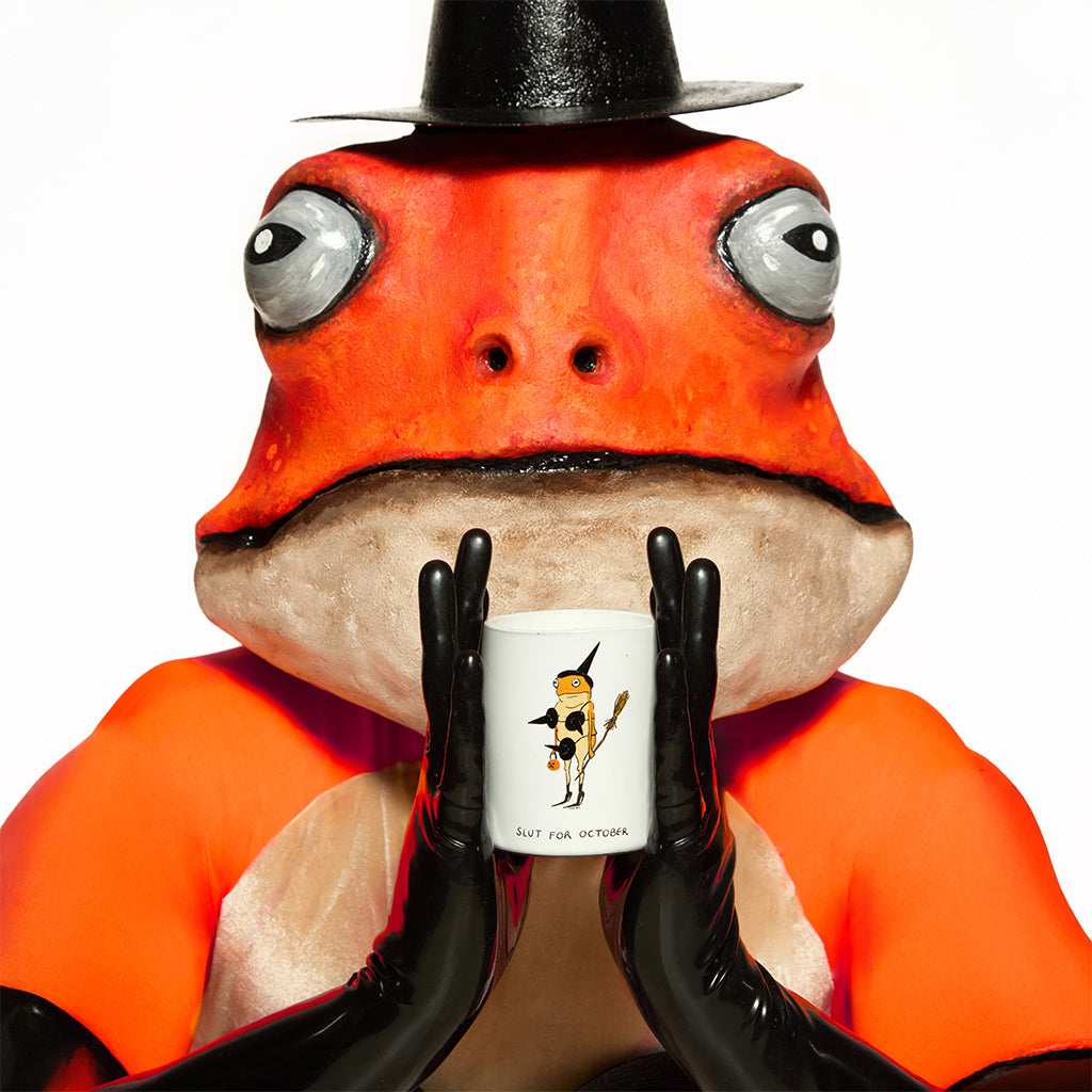 Bill Crisafi's toad holding the candle