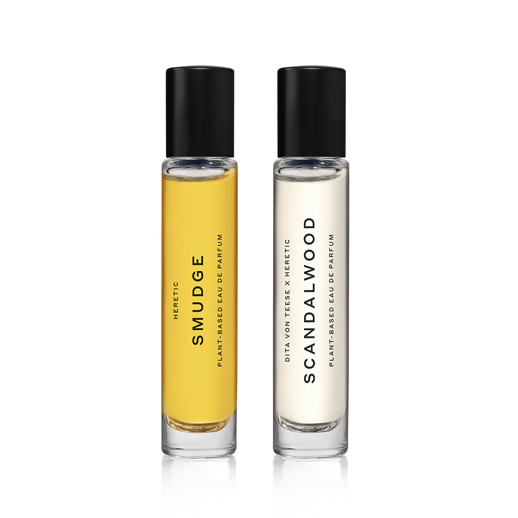 SMUDGE + SCANDALWOOD | Save 20% on 15ml Duos – HERETIC PARFUM