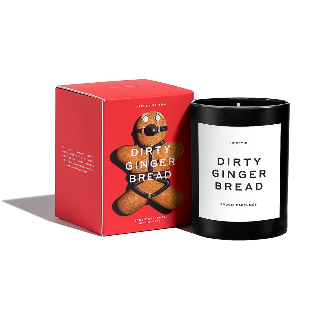 Dirty Gingerbread Candle Packaging