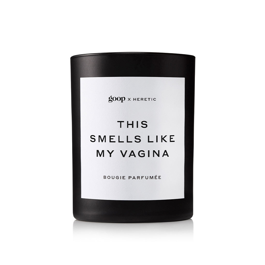 Smells Like My Vagina Candle Heretic and Goop